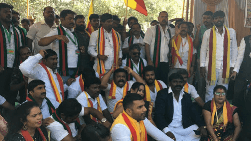The 12-hour shutdown across the state is being observed for implementing the Sarojini Mahishi report, which recommended majority of jobs to Kannadigas in the public sector undertakings, private firms and multinationals across the state. Karnataka bandh