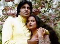 Amitabh Bachchan and Rekha