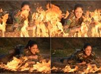 Kanikka Kapur on fire scene in Ek Duje ke Vaaste 2
