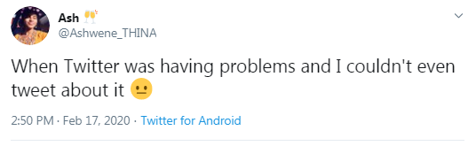 Twitter down