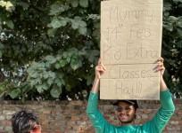 A GUYWITH SIGN