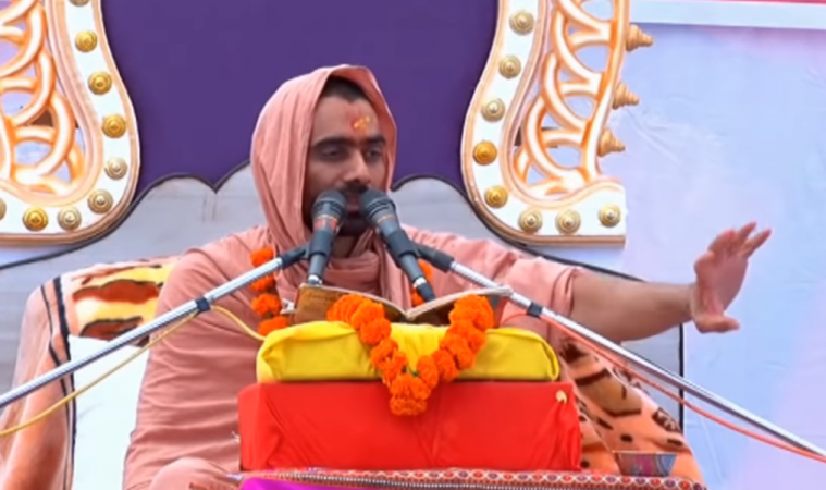 Swami Krushnaswarup Dasji of Swaminarayan Bhuj Mandir Swami Krushnaswarup Dasji of Swaminarayan Bhuj Mandir