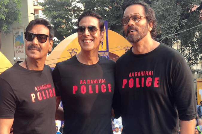 Ajay Devgn, Akshay Kumar & Rohit Shetty