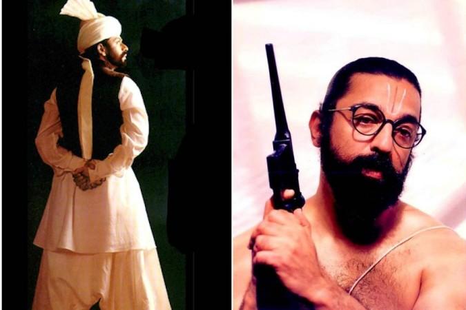 Shah Rukh Khan and Kamal Haasan in Hey Ram. Shah Rukh Khan and Kamal Haasan