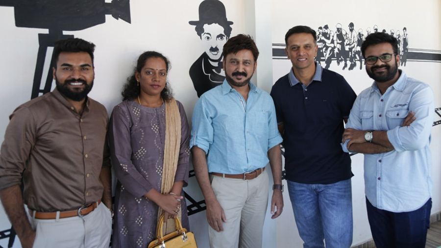 Rahul Dravid Watches Ramesh Aravind's Shivaji Surathkal