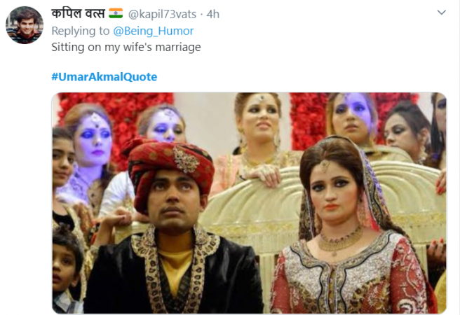 Umar Akmal tweet