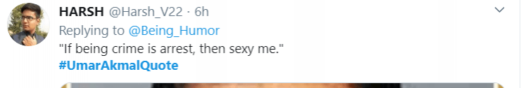 Umar Akmal tweet