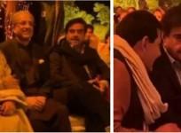Shatrughan Sinha at a wedding in Lahore