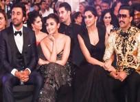 Ranbir Kapoor, Alia Bhatt, Ranveer Singh and Deepika Padukone