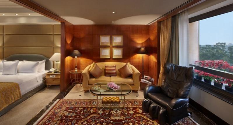 The Chanakya suite is on the 14th floor of the luxurious property. itc maurya
