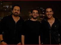 Rohit Shetty with Sooryavanshi team