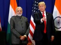 Prime Minister Narendra Modi with US President Donald Trump