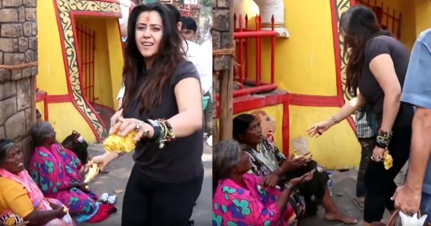 Ekta Kapoor trolled for throwing bananas at beggars Ekta Kapoor trolled for throwing bananas at beggars