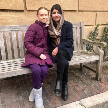 Greta Thunberg, Malala meet at Oxford University. Instagram Greta Malala