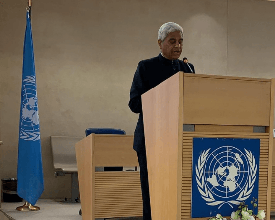 Vikas Swarup, Secretary (West), the Ministry of External Affairs, at UN Human Rights Council meeting Vikas Swarup, Secretary (West), the Ministry of External Affairs, at UN Human Rights Council meeting