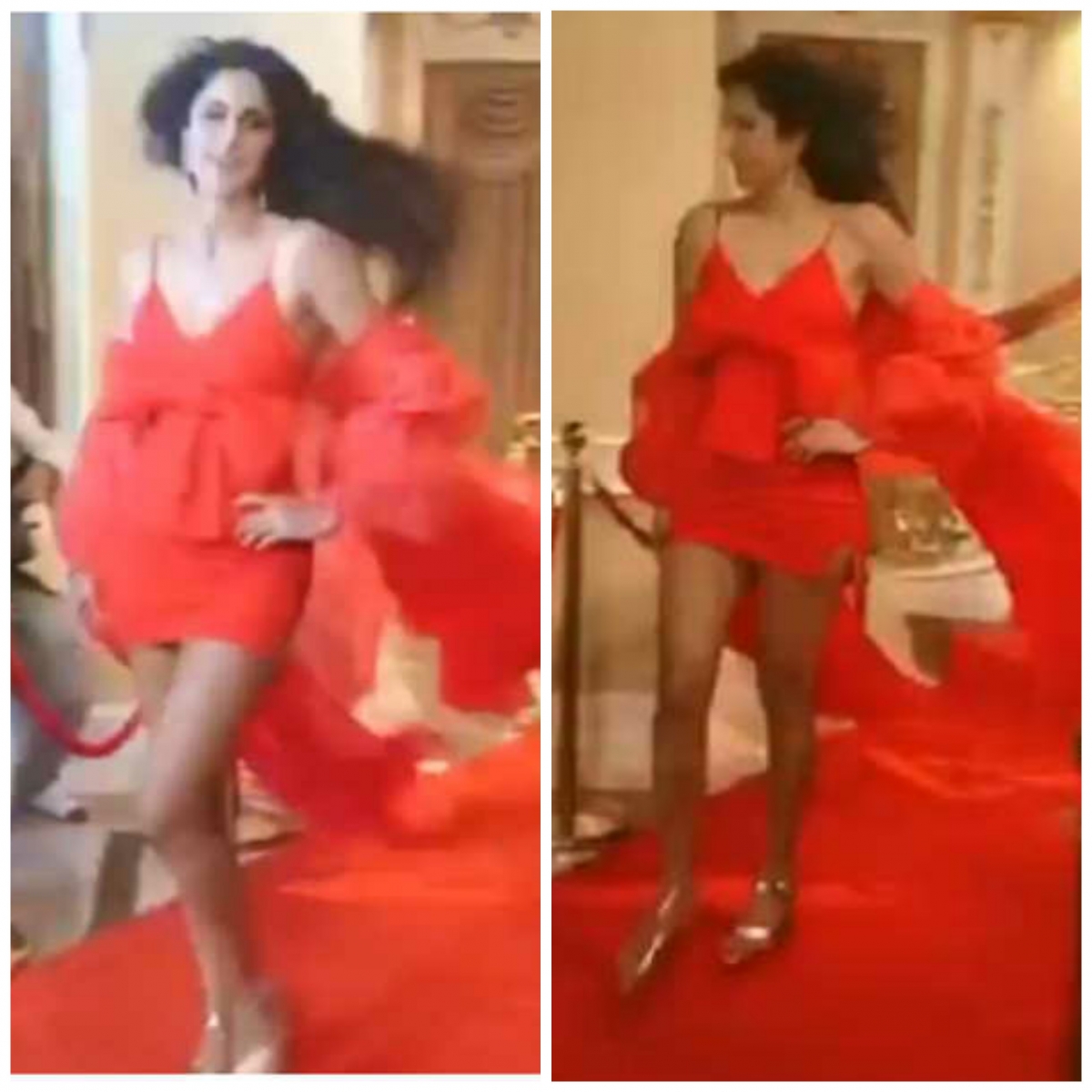 Christmas is not over, at least for Katrina Kaif who just wore a floral red  dress | Indiatoday