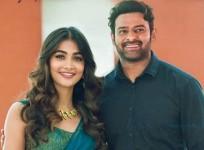 Prabhas with Pooja Hedge
