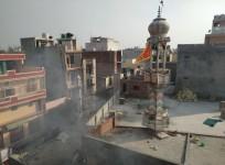 Mosque torched in Delhi