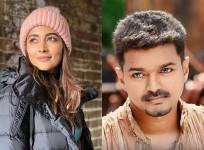 Pooja Hegde and Thalapathy Vijay