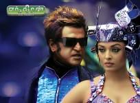 Rajinikanth and Aishwarya Rai Bachchan