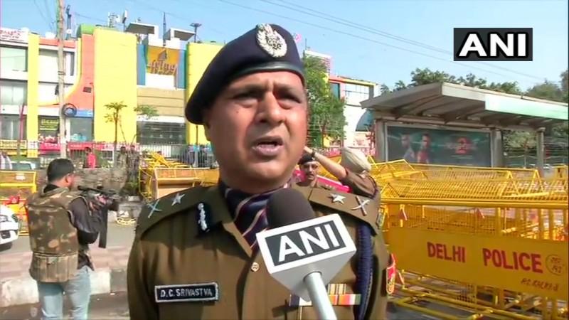 Joint Commissioner DC Srivastava speaks to a news agency. Dehi Joint Commissioner DC Srivastava
