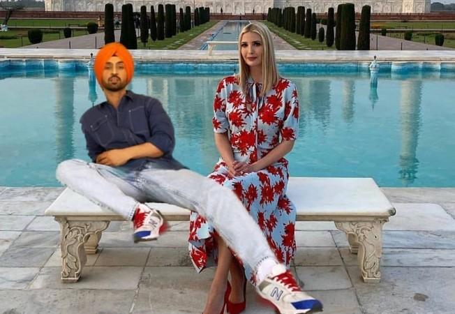 Diljit Donsajh, Ivanka Trump Diljit Donsajh, Ivanka Trump