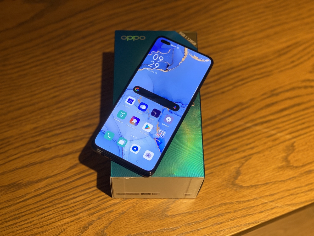 Как поменять шрифт на oppo reno 3