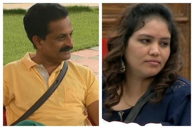 Rajith Kumar and Daya Aswathy Bigg Boss Malayalam