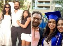 Kaveri Kapur with her parents Suchitra Krishnamoorthi and Shekhar Kapur