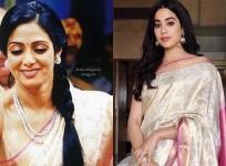 Janhvi Kapoor and Sridevi