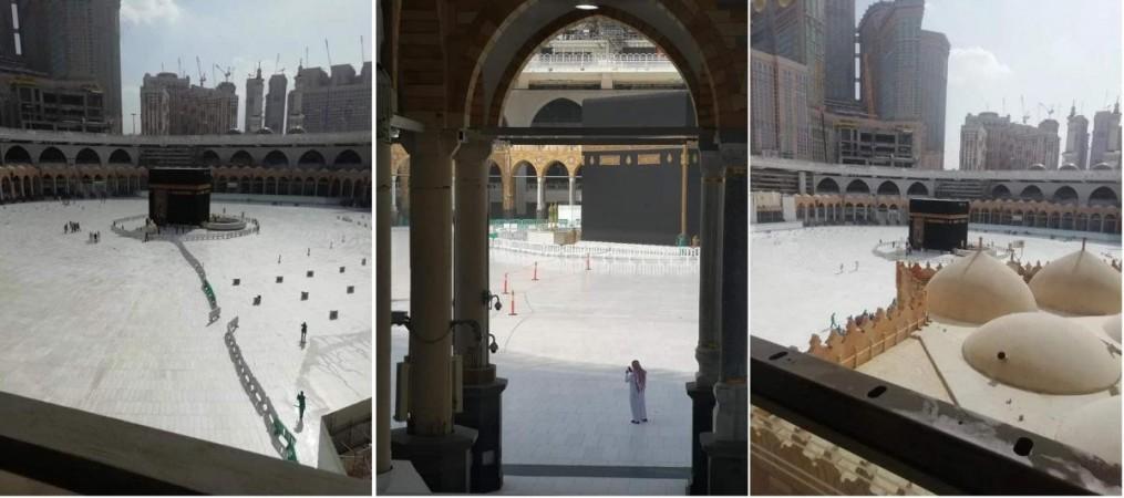 Empty Mataf area in Kaaba Empty Mataf area in Kaaba