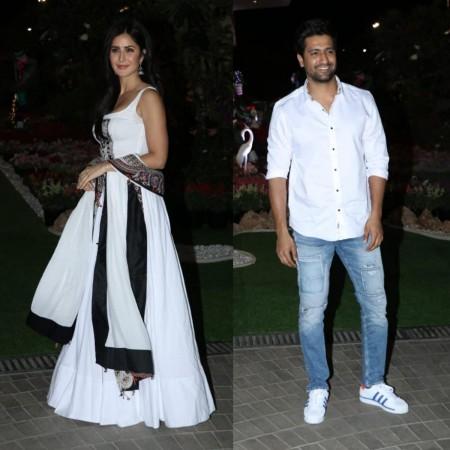Vicky and Katrina slew at Holi bash