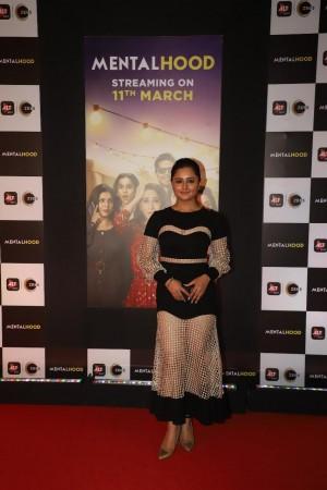 Rashmi Desai at the screening of mentalhood