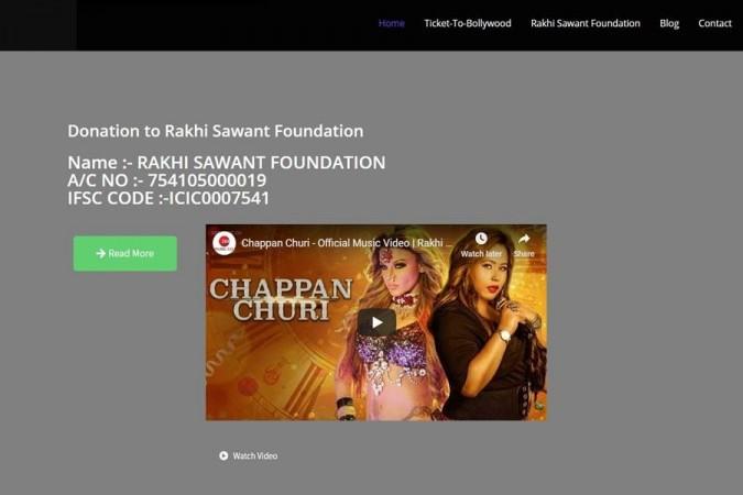 Rakhi Sawant Website