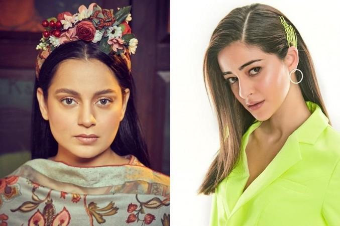 Kangana Ranaut and Ananya Panday