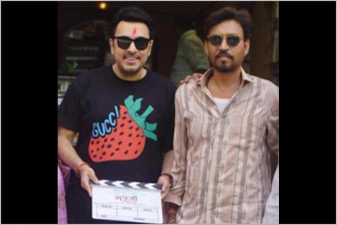Producer Dinesh Vijan and Irrfan Khan Dinesh Vijan and Irrfan Khan