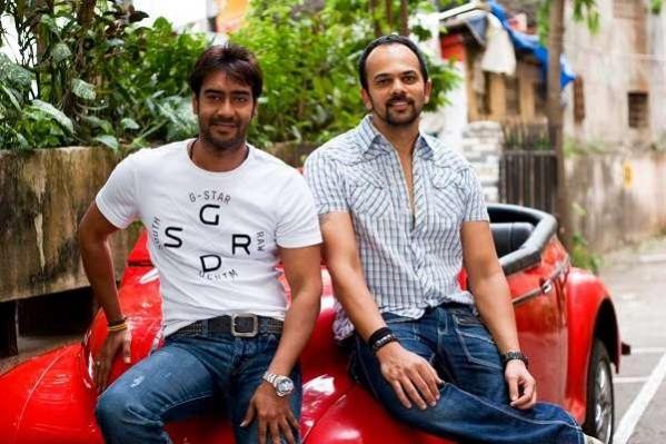Rohit Shetty and Ajay Devgn