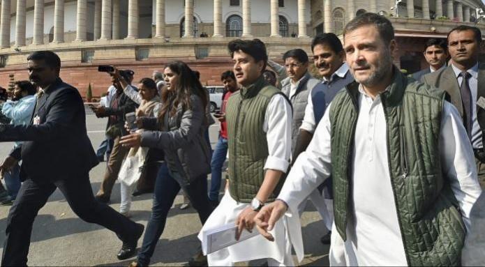 Rahul Gandhi's reaction on Jyotiraditya Scindia's exit from Congress Jyotiraditya Scindia and Rahul Gandhi