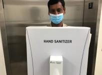 Human hand sanitizer