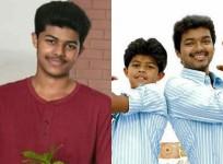 Vijay's son Jason Sanjay can also bust some moves