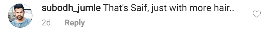 Ibrahim Ali Khan comment