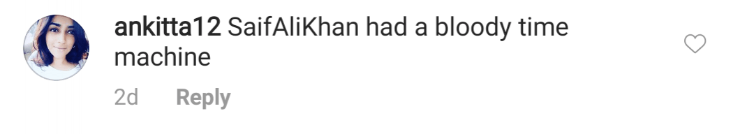 Ibrahim Ali Khan comment