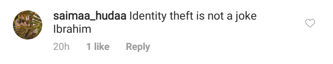 Ibrahim Ali Khan comment