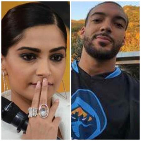 Sonam Kapoor and Rudy Gobert Sonam Kapoor and Rudy Gobert