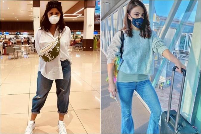 Parineeti Chopra and Soha Ali Khan take precautions against Coronavirus (Source: Twitter) Soha Ali Khan Parineeti Chopra