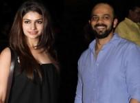 Rohit Shetty and Prachi Desai