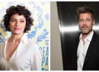 Brad Pitt and Alia Shawkat