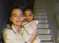 Khloe Kardashian and daughter True