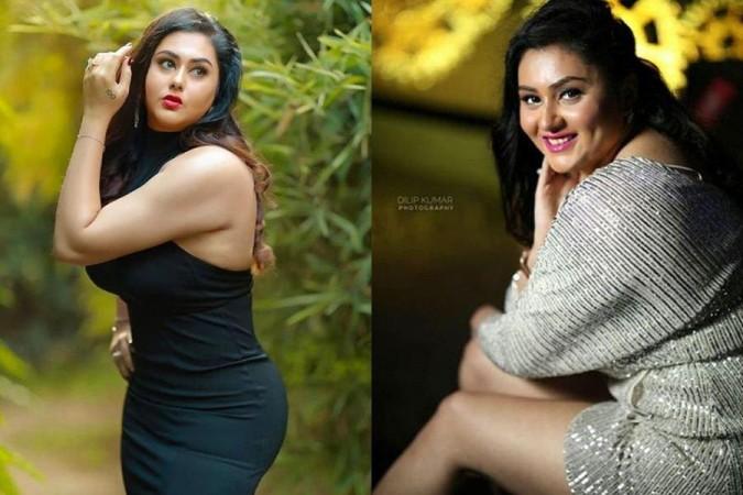 Namitha Sexy Video - Namitha shames the person who threatened to leak her \