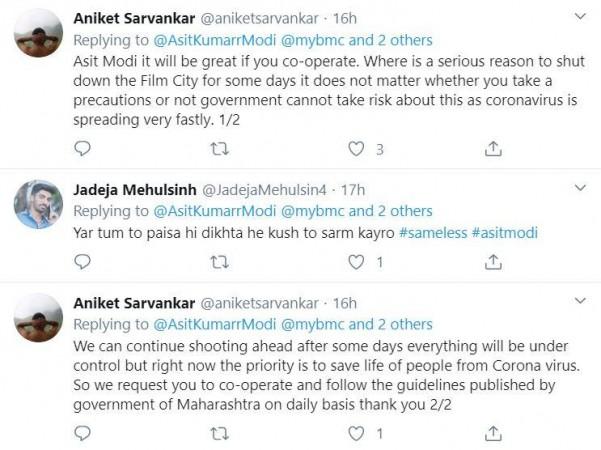 TMKOC fans against Asit Modi